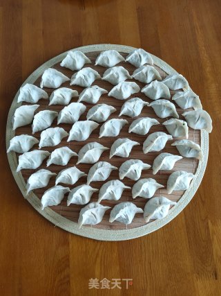 韭菜豆皮素水饺的做法步骤：13
