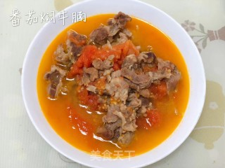 番茄焖牛腩的做法步骤：7
