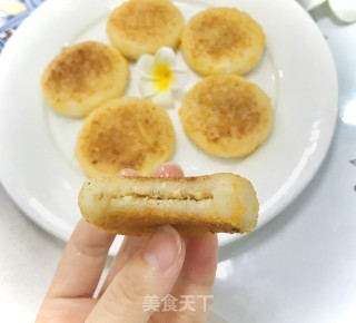 芝麻花生糯米饼的做法步骤：18