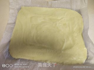 喜欢的菠菜蛋糕卷的做法步骤：9