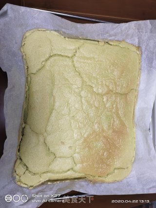 喜欢的菠菜蛋糕卷的做法步骤：11
