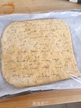 低卡高纤坚果燕麦吞拿鱼肉松饼的做法步骤：5