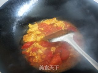 西红柿炒鸡蛋的做法步骤：7