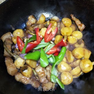 茨菇焖五花肉的做法步骤：8