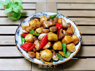 茨菇焖五花肉的做法步骤：10