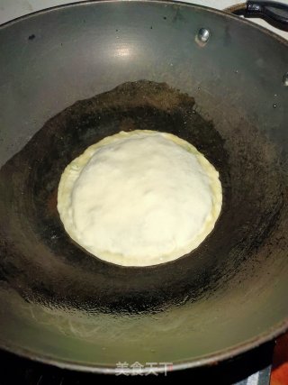 烙菜饼的做法步骤：5