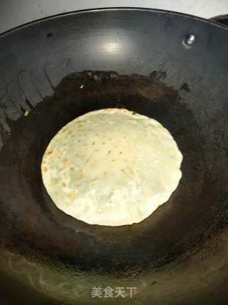 烙菜饼的做法步骤：6
