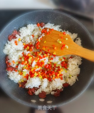 菠萝饭的做法步骤：9