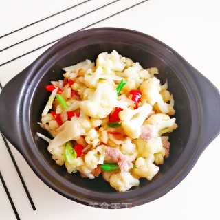 花椰菜炒肉的做法步骤：13