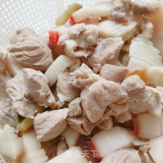 油豆腐烧肉的做法步骤：4