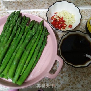 响油芦笋的做法步骤：3