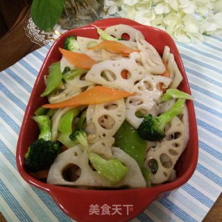 荷塘小炒的做法步骤：6
