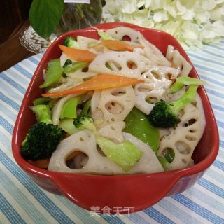 荷塘小炒的做法步骤：7