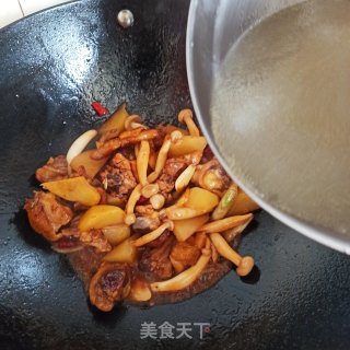 土豆鸡块莜面卷的做法步骤：8