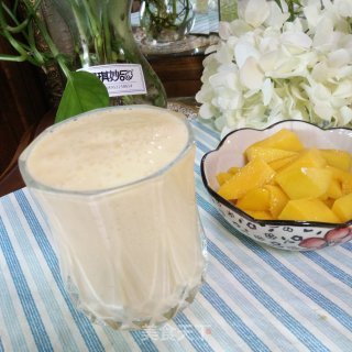 芒果牛奶饮的做法步骤：6