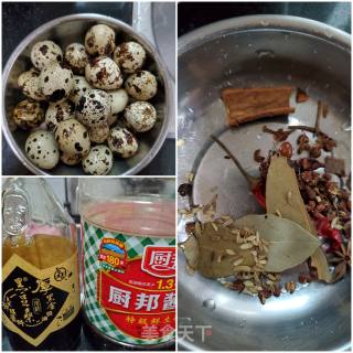 卤五香鹌鹑蛋的做法步骤：1