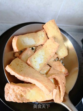 溜豆腐干的做法步骤：3
