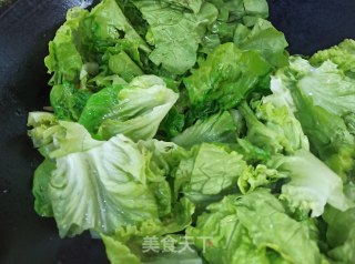 蒜末蚝油生菜的做法步骤：4