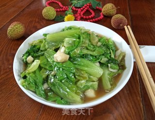 蒜末蚝油生菜的做法步骤：7