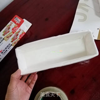 纸盒烘焙 6寸戚风蛋糕 成品超细腻的做法步骤：3