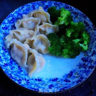 低脂素饺时蔬餐的做法步骤：7