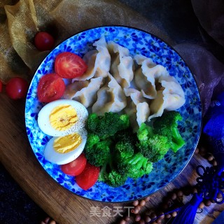 低脂素饺时蔬餐的做法步骤：10