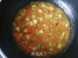 咖喱土豆红薯饭的做法步骤：15