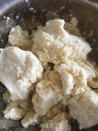 玉米面麻油傀儡的做法步骤：4