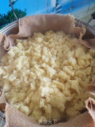 玉米面麻油傀儡的做法步骤：5