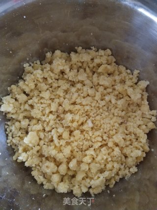 玉米面麻油傀儡的做法步骤：7
