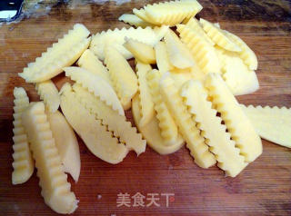 麻辣土豆的做法步骤：1