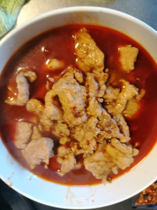 水煮肉片的做法步骤：6