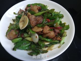 生炒五花肉的做法步骤：8