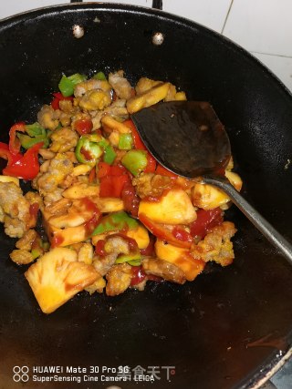 菠萝咕咾肉的做法步骤：9