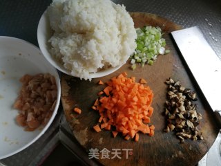 三丁烧卖的做法步骤：1