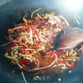 鸡蛋炒面的做法步骤：10