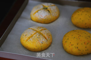 胡萝卜齐亚子吐司之小餐包做法的做法步骤：34