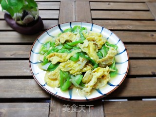丝瓜炒蛋的做法步骤：10