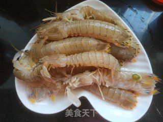 椒盐皮皮虾的做法步骤：1
