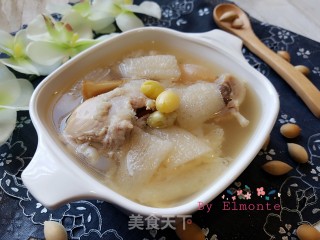 白果竹笙鸡汤的做法步骤：15