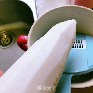 便当????小米蒸排骨+水晶萝卜丝饼的做法步骤：7