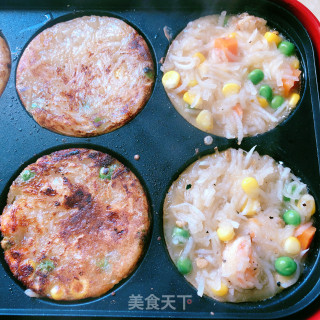 便当????小米蒸排骨+水晶萝卜丝饼的做法步骤：13