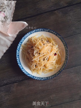炝炒土豆丝的做法步骤：7