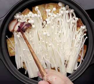 腊味合蒸焖豆腐的做法步骤：3