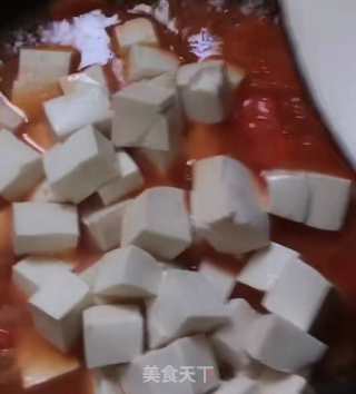 番茄豆腐的做法步骤：3