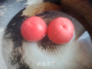 西红柿打卤面的做法步骤：3