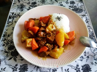 咖喱牛肉的做法步骤：13