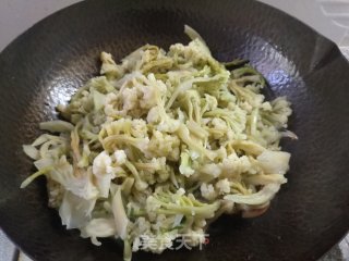 干锅有机花菜干的做法步骤：11