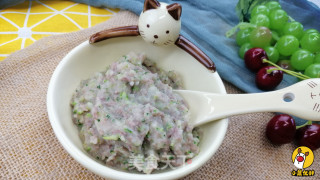小鹿优鲜-西兰花土豆牛肉泥的做法步骤：10