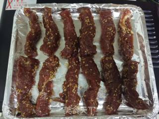 烤牛肉干的做法步骤：3